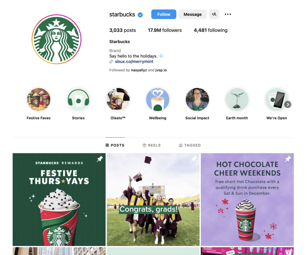 Recognizable brands like Apple and Starbucks utilize their logos as profile pictures, contributing to instant brand recognition